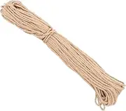 1 Roll Replaceable Cat Tree Rope Shape Pet Cat Scratching Board Natural Sisal Woven Braid Paw Scratcher Cat Scratching Post Kitten Indoor Cats for and Khaki Sisal Rope