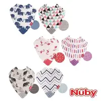 在飛比找蝦皮購物優惠-Nuby 紗布咬咬兜(2入) 公司貨 ★千寶屋★