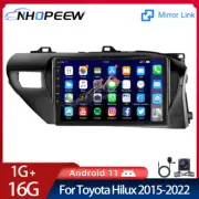 10.1" Android 11 Car Stereo Radio GPS NAVI Head Unit For Toyota Hilux 2015-2022 (for: Toyota)