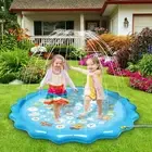 172cm Splash pad For Kids Sprinkler Water Play Mat Inflatable Spray Outdoor Pool