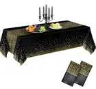 Rectangle Disposable Plastic Table Cover Wipe Clean Party Table Cloth Cove