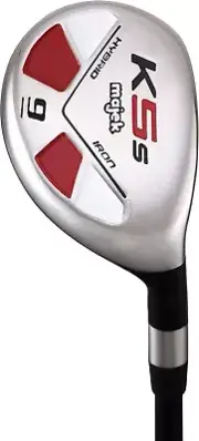 Majek Golf Senior Men's #9 Hybrid Senior Flex New Rescue Utility "A" Flex Club