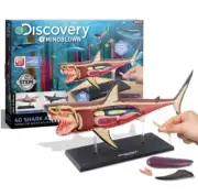 New Stem Discovery MINDBLOWN STEM 4D Shark Anatomy Kit Marine Biology Model Kit