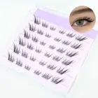 3D Cat Eye Self Adhesive Lashes C Curl False Eyelashes DIY Lash Extensions