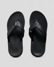 [Skylark] Skylark Men's Overboard Flip Flops Slippers in Black Size 11 11 Black