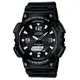 CASIO 新一代光動遊俠雙顯運動腕錶(AQ-S810W-1A)-黑x白時標/46.6mm