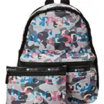 LESPORTSAC 7520 D505  多彩橫條紋 花紋 側背包/肩背包$1760 附吊牌禮物收據 美國正品