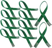 [Didiseaon] 10pcs Christmas Scarf Mini House Accessory Bottle Neckerchief Bottle Scarf Accessory Shawls Xmas Decor Christmas Tree Scarf Christmas Decorations Scarf Women Tassel Cloth Green