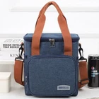 Thickened Lunch Bag Large Capacity Picnic Cooling Box Insulated Case Office