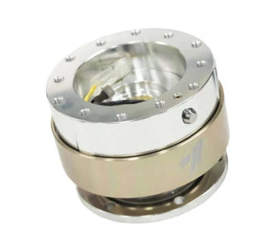 NRG Gen 1.5 Quick Release - Silver Body / Titanium Chrome Ring (for: Honda Civic)
