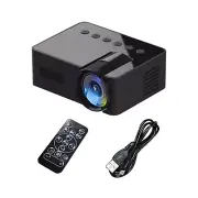 Mini Home Use Projector 1080P HD AUX/USB/Type-C Multi-functional Connectivity