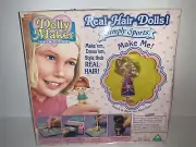 Magic Dolly Maker Real Hair Dolls Simply Sports 3 Heads 2 Trays Goop Clothes Etc