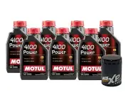 7L Motul 4100 POWER 15W50 Wix XP Filter Engine Motor Oil Change Kit API SL/CF