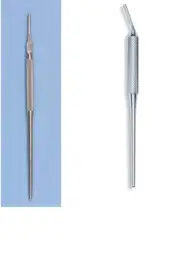 NO 3 ROUND SIEGEL SCALPEL HANDLE STR &CVD SURGICAL STAINLESS-STEEL W/5 #10 BLADE