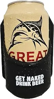 Silicon Shower Beer Can Holder, Black, Waterproof Drink Holder