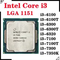 在飛比找蝦皮購物優惠-英特爾 Intel CPU i3-6100 i3-6300 