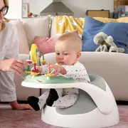 3-in-1 Booster Seat - Bug Floor Seat with Tray