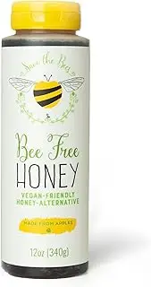 BlenditUp Organic Bee Free Vegan Honey | Plant Based & Organic | Made from Apples | Ideal for Sweetening Foods of Your Choice (12 oz)