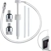 Differential Fluid Pump - Oil Bottle Pump,3/8-inch Portable Gear Extractor Leakproof Transmission Dispenser For Metal Swivel Quart Bottles Motorcycle Shop