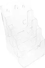 HAMPPLIES Multi Layer Document Storage Rack Brochure Display Stand for Office Vertical File Holder for Pamphlets Magazines and Folders Desktop Organizer