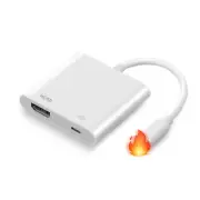 Apple Lightning to HDMI Digital AV Adapter White