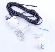 Pctel/Maxrad Mbm Maxrad - 3/4" Nmo 3-Way Chrome Mirror Mount With 17' Rg58Au & L