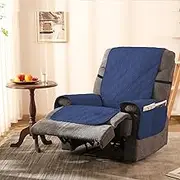 Marlow Recliner Sofa Slipcover Protector Mat Massage Chair Waterproof Couch Pet L Navy