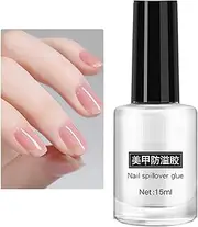 LeoLeoii 3pcs Peel Off Base Coat,Air Dry Fast Base - 15ml Peel Off Base Coat Peelable Base Gel Easy Removal Nail Polish for Weak Thin Nails