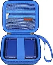 Elonbo Carrying Case for RG35XXSP Portable Flip Retro Handheld Game Console, for Aivuidbs/ CredevZone/ Doriteney/ Marryoo RG35XXSP Clamshell Video Games Consoles Travel Storage Cover Holder, Blue