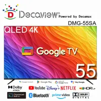 在飛比找蝦皮商城優惠-DECAVIEW 55吋 AI高階4K 量子點QLED Go