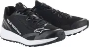 Alpinestars Meta Road V2 Shoes, black-white, Size 43 for Men Black White
