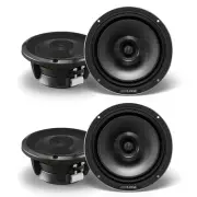 Alpine 2 Pairs HDZ-65 Status Series Hi-Res 6.5” Coaxial Speaker Set
