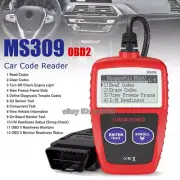 MS309 Code Scanner OBD2 Car Code Reader EOBD OBD II Diagnostic Tool Accessories