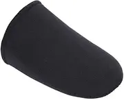 2X Black Elastic Comfortable Neoprene Toe Warmers Thermal Toe Socks for Ice Baths, Camping, Cycling