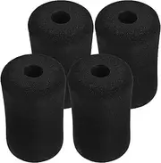 BESPORTBLE 4pcs Foam Foot Pads Rollers, Foam Pads for Roller Foam Ab Training Sleeve Replacement for Leg Extension Weight Bench Sponge Cover for Home Gym Replacement Parts