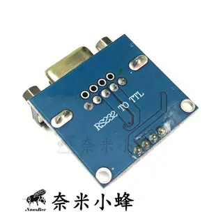TTL/UART轉RS232 COM 轉換板 MAX3232模塊 含電源燈 ESP32 Arduino【現貨】