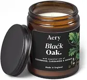 [Aery] Living Black Oak Scented Botanical Jar Candle 140 g