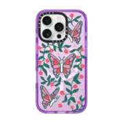iPhone 16 Pro Impact Case MagSafe Compatible Happy Butterflies