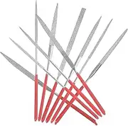 Angoily Mini Diamond File Set Jewelers Tools Kit Precision Needle File Carving Tool for Metal Glass