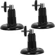 3Pcs Wall Mount Camera Shelf Versatile Security Camera Stand for Optimal Viewing Compatible with Sleek Design for Home Use