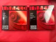 2 x 100% Authentic Thomastik Infeld Red Violin String Set 4/4 Removable E Ball