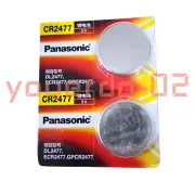5 PC New Box Panasonic CR2477 Button Cell Fast Delivery