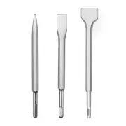 SDS-plus Hammer Drill Chisel Set, Rotary Hammer Bits Set,3PCS Including Point...