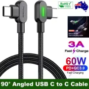 Mcdodo 90° Angled Right Angle USB C to USB C Cable PD 60W 3A Fast Charging Cord