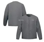 YONEX 24F/W Unisex Badminton Slim Padded Jacket Sports Top Gray NWT 243JP001U
