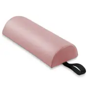 6" Massage Table Half Round Neck Bolster Pillow - Pink