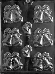 ASSORTED WEDDING BELLS MOLD chocolate molds bell assortment