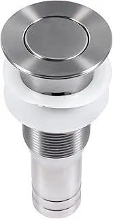 Bath Plug Sink Stopper Flips Waste Plug Slotted Drainer Rustproof Material Easy to Operate