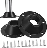 Kichvoe 2pcs Rv Table Base Mount Secure Floor Mount for Camper Boat Enhanced Stability Sleek Design Space Efficient Table Leg Support for Rv Accessories