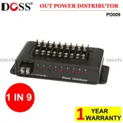 Doss 1 in 9 Out Power Distributor Box for CCTV Security Devices Cameras PD009 AU